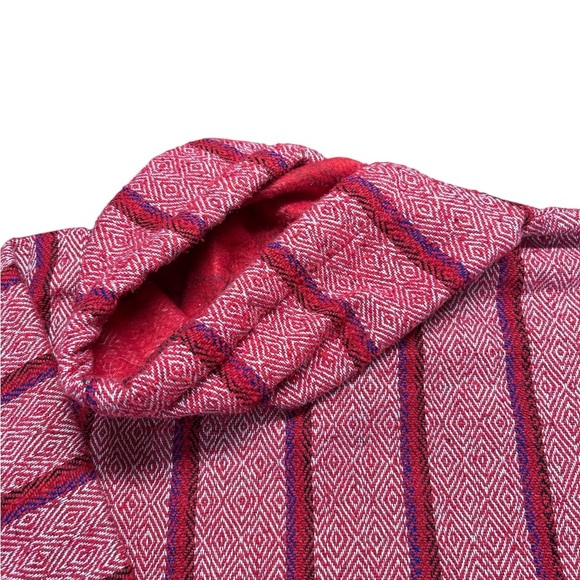 Orizaba Original Red Hippie Baja Jacket Men’s XS or Youth XL - Picture 8 of 9